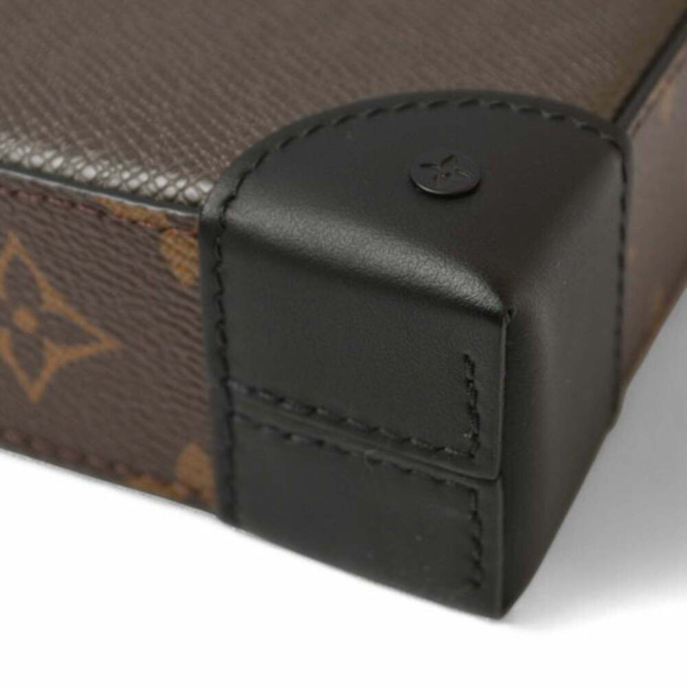 LOUIS VUITTON Brown Monogram Pochette Clutch Bag - Picture 10 of 12